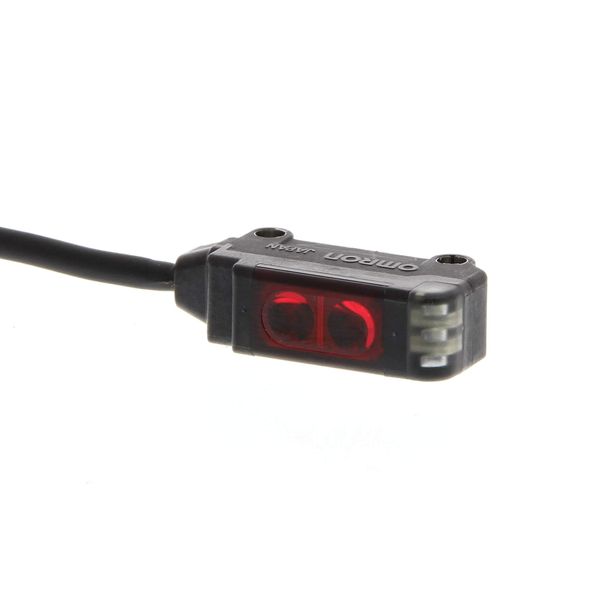 Photoelectric sensor, diffuse, 15mm, DC, 3-wire, PNP, light-on, side v image 2