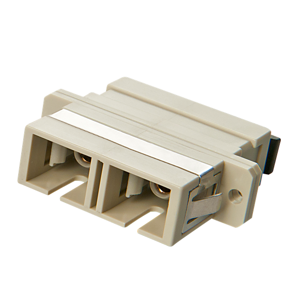 Fibre Optic Coupler - SC to SC, Multi-mode, Metal Ferrule image 1