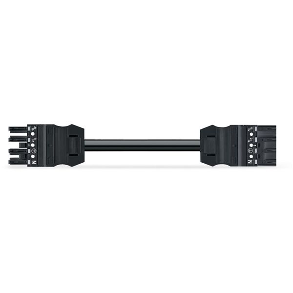 pre-assembled interconnecting cable Cca Socket/plug black image 3