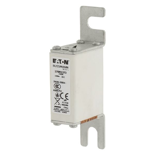 Fuse-link, high speed, 400 A, AC 600 V, size 000, 21 x 40 x 100 mm, aR, DIN, IEC, visual indicator image 15