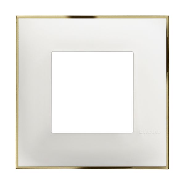 CLASSIA - COVER PLATE 2P WHITE GOLD image 2