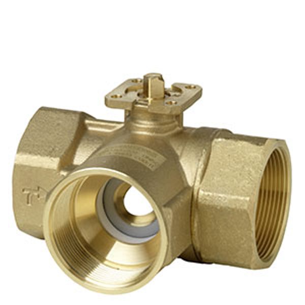 VBI60.50-73T - Changeover ball valve, 3-port, PN40, DN50, kvs 73 image 1