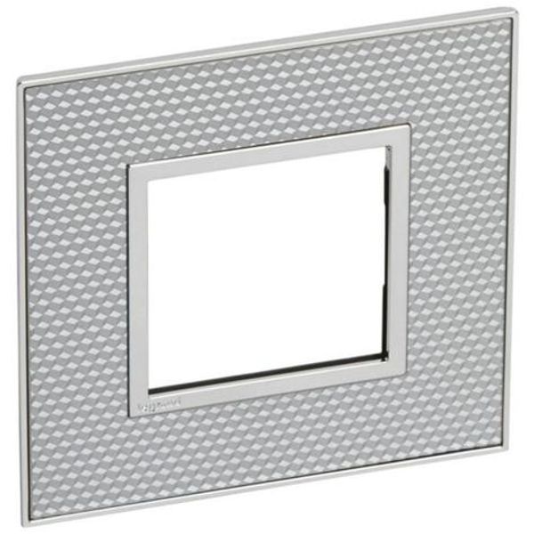 French and German standard plate square version 2 modules - signature cube image 1