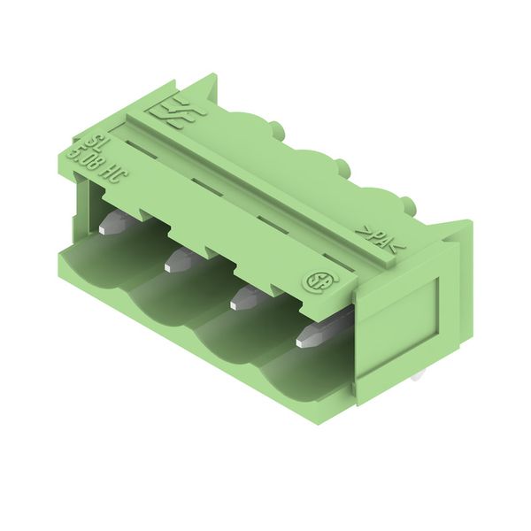 PCB plug-in connector (board connection), 5.08 mm, Number of poles: 4, image 3