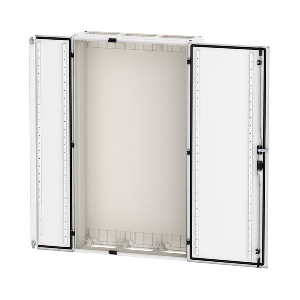 Wall-mounted enclosure EMC2 empty, IP55, protection class II, HxWxD=1400x800x270mm, white (RAL 9016) image 8