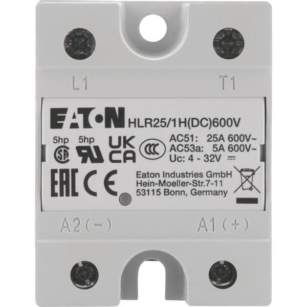 Solid-state relay, Hockey Puck, 1-phase, 25 A, 42 - 660 V, DC image 20