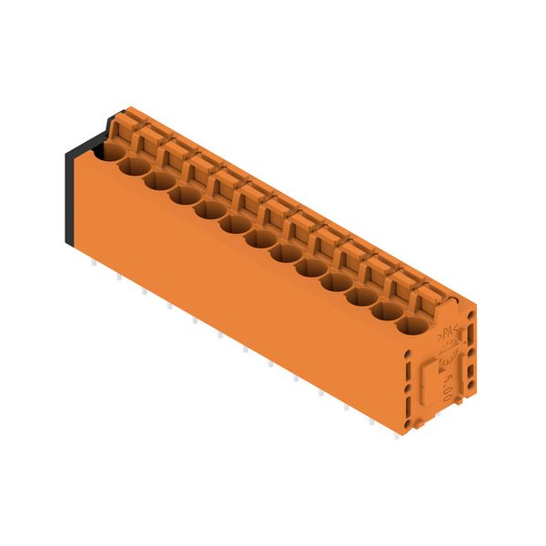 PCB terminal, 5.00 mm, Number of poles: 13, Conductor outlet direction image 2