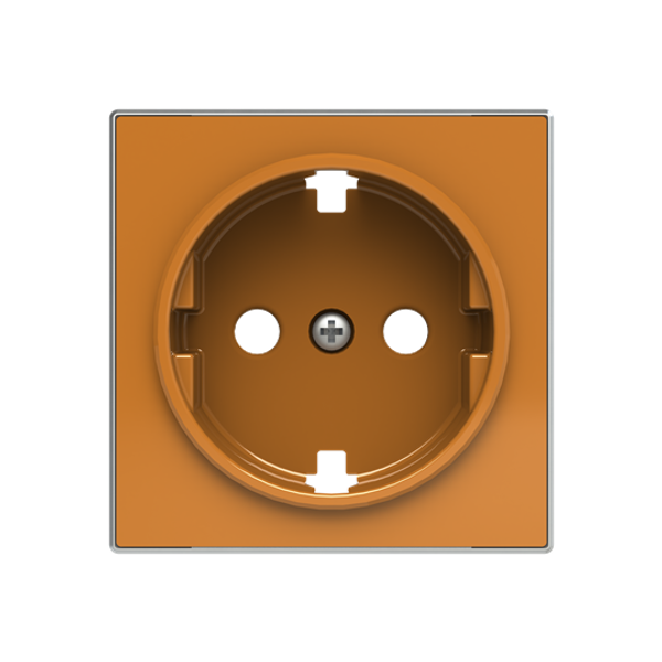 8588 NA Cover plate for Schuko socket outlet - Orange Socket outlet Orange - Sky Niessen image 1
