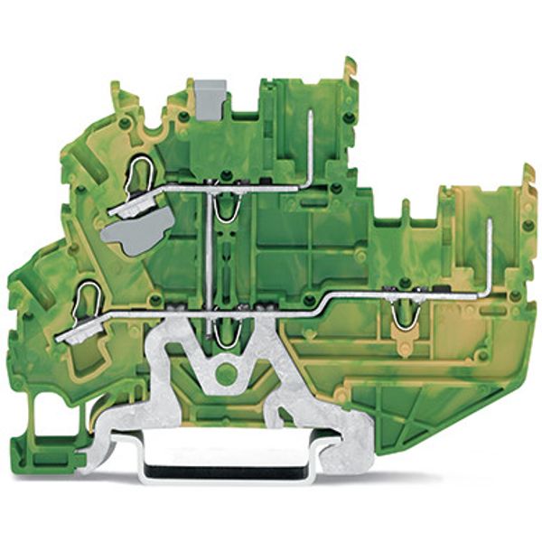 2-conductor/2-pin, double-deck carrier terminal block image 2