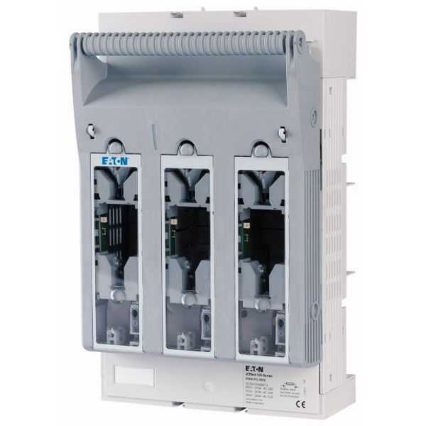 NH fuse-switch 3p flange connection M10 max. 150 mm², busbar 60 mm, light fuse monitoring, NH1 image 1