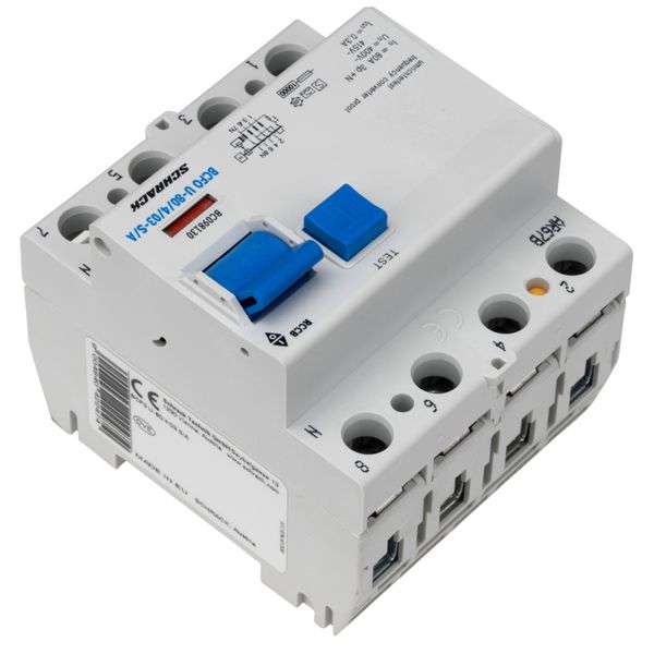 Residual current circuit breaker 80A,4-p,300mA,type A,S, FU image 9