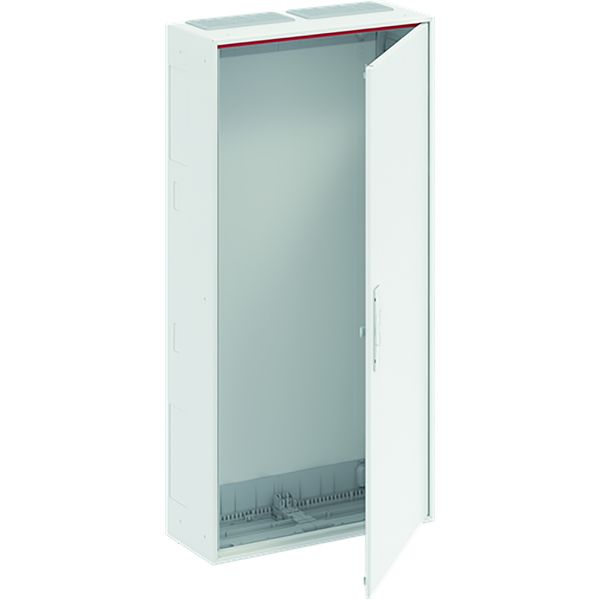 B27 ComfortLine B Wall-mounting cabinet, Surface mounted/recessed mounted/partially recessed mounted, 168 SU, Grounded (Class I), IP44, Field Width: 2, Rows: 7, 1100 mm x 550 mm x 215 mm image 1