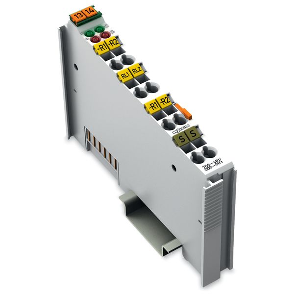 2-channel analog input For Pt1000/RTD resistance sensors light gray image 2