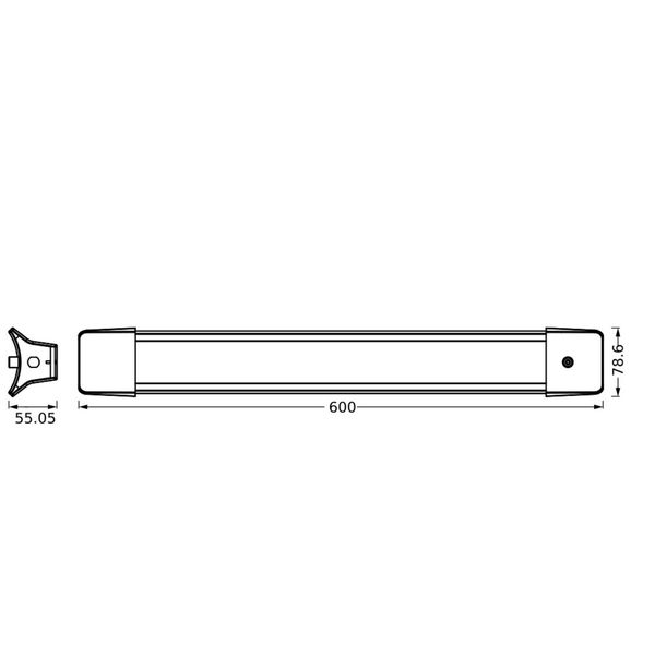 Office Line Curve 0.6M 24W 840 image 32