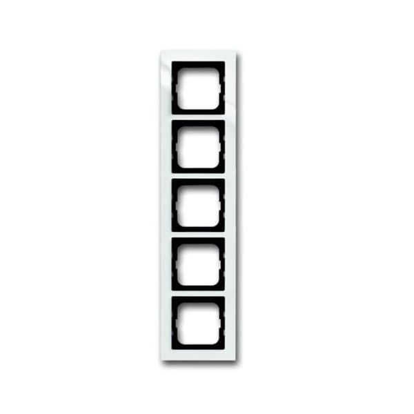 1725-284/11 Cover Frame Busch-axcent® Studio white image 1