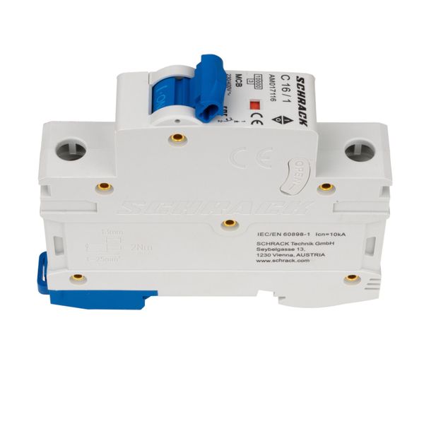 Miniature Circuit Breaker (MCB) AMPARO 10kA, C 16A, 1-pole image 3