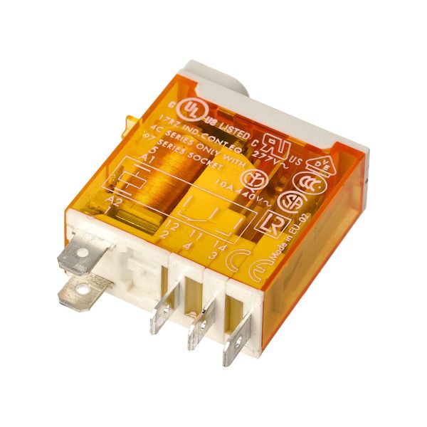 Mini.ind.relays 1CO 16A/230VAC/AgSnO2 Test button/Mech.ind. (46.61.8.230.4040) image 4