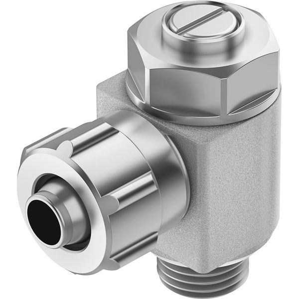 GRLZ-1/8-PK-6-B One-way flow control valve image 1