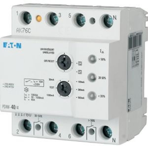 Residual current circuit-breaker, 100A, 4p, 0mA, AC-Char image 4
