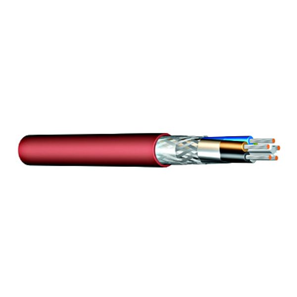 SiFCuSi-J 5x0.75 Silicone Sheathed Cable, CU Braiding, rbr image 1