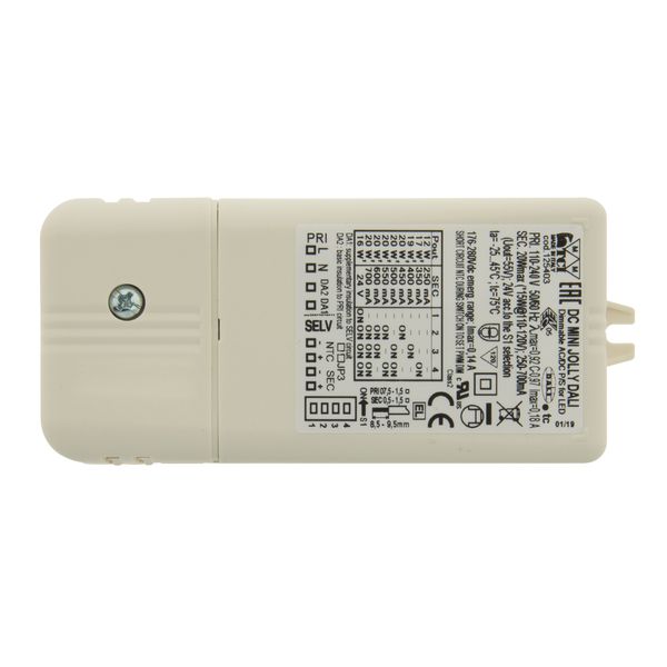LED Power Supplies TC 15W/350mA, DALI dimmable, MM, IP20 image 1