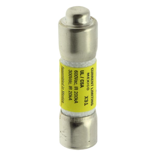 Fuse-link, LV, 1 A, AC 600 V, 10 x 38 mm, CC, UL, time-delay, rejection-type image 19