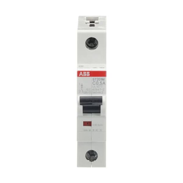 ST201M-C0.5 Miniature Circuit Breaker - 1P - C - 0.5 A image 1