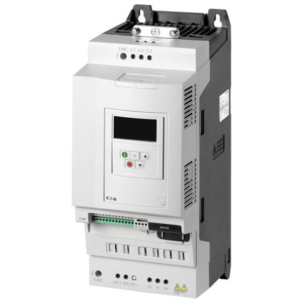 Frequency inverter, 400 V AC, 3-phase, 30 A, 15 kW, IP20/NEMA 0, Radio interference suppression filter, Additional PCB protection, FS4 image 3