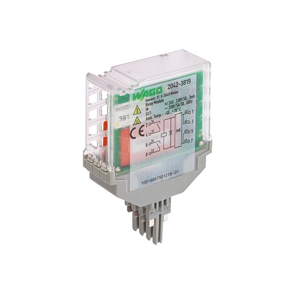 Relay module Nominal input voltage: 24 … 230 V AC/DC 2 make contact image 4
