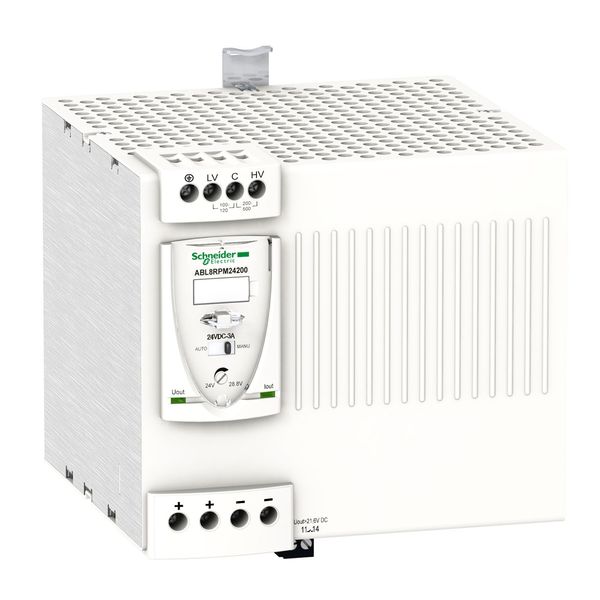 Regulated Switch Power Supply, 1 or 2-phase, 100..240V, 24V, 20 A image 2