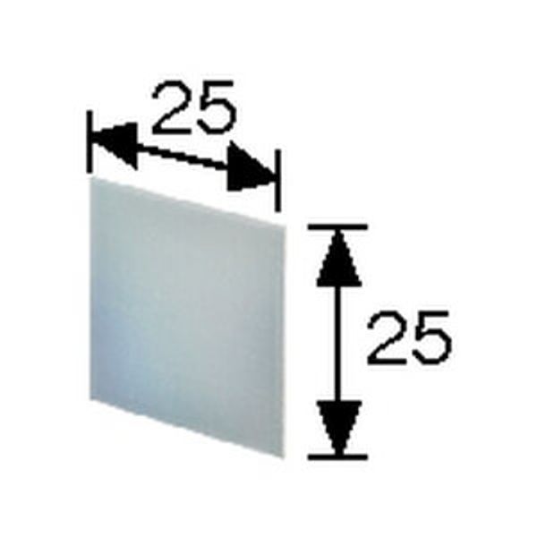 Microtriple reflector 25x25mm, self-adhesive image 2