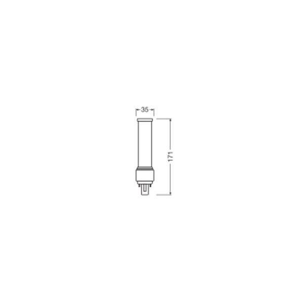 DULUX LED D EM & AC MAINS V 9W 840 G24D-3 image 10
