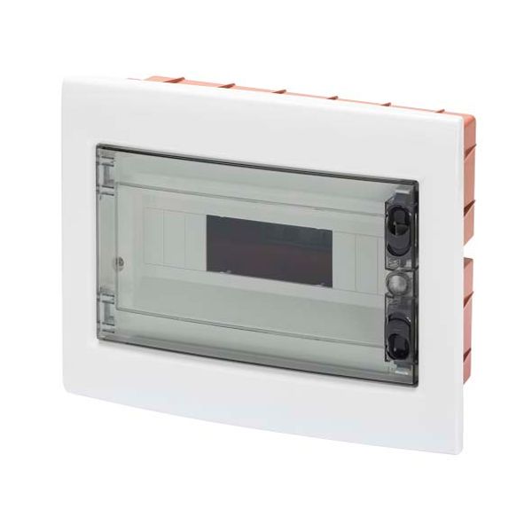 FLUSH-MOUNTING ENCLOSURE WITH SMOKED TRANSPARENT DOOR 12 MODULES IP40 image 2