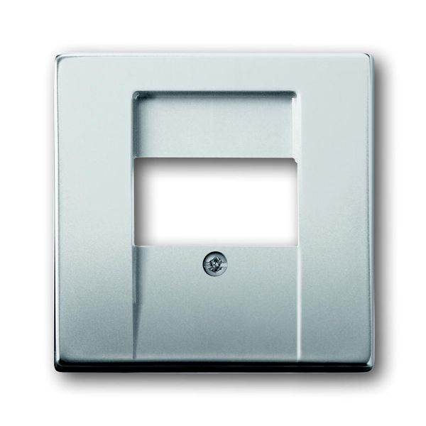 1766-866 CoverPlates (partly incl. Insert) pure stainless steel Stainless steel image 1