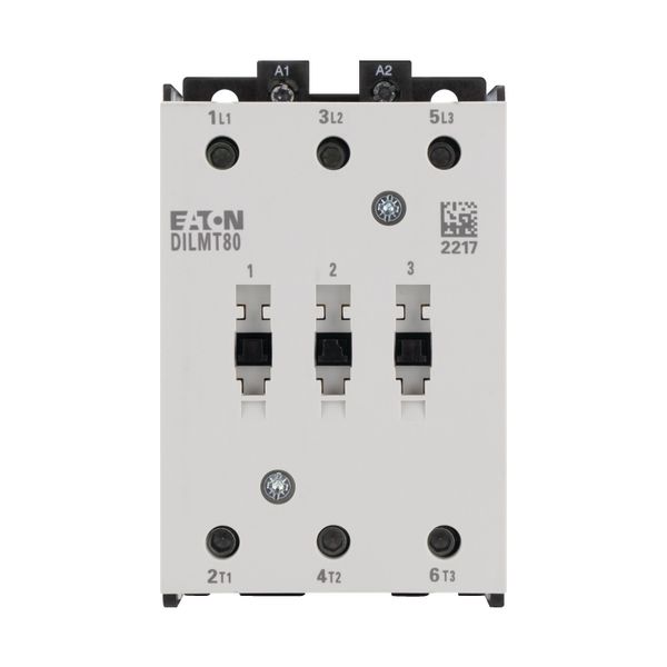 Power contactor, 3 pole, 380 V 400 V: 37 kW, 24 V 50/60 Hz, AC operation, Screw terminals image 8