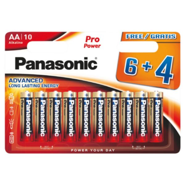 PANASONIC Pro Power LR6 AA BL6+4 image 1