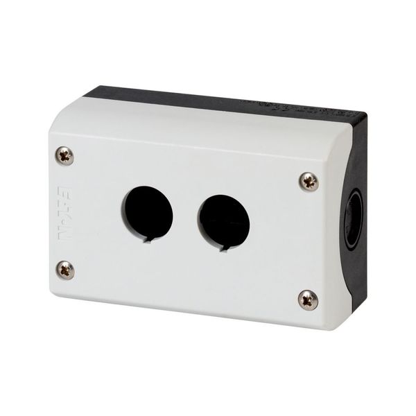 Surface mounting enclosure, RAL 7035, Number of locations: 2 image 7