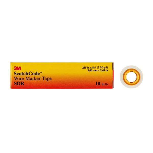 3M™ ScotchCode™ Wire Marker Tape Refill Roll, 0-9 image 5