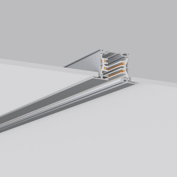 3-circuit tracks L 2000 B 53 H 33 colour: aluminium 0 - 250 V 7512-20- image 1