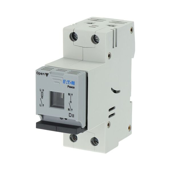 Fuse switch-disconnector, LPC, 16 A, service distribution board mounting, 1 pole, 16A fuse integrated image 38