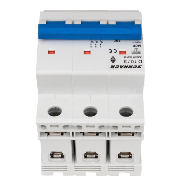 Miniature Circuit Breaker (MCB) AMPARO 10kA, D 10A, 3-pole image 4