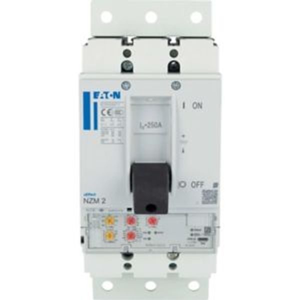 NZM2 PXR20 circuit breaker, 250A, 3p, plug-in technology image 6