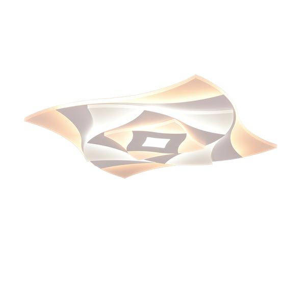 Akita LED ceiling lamp matt white image 1