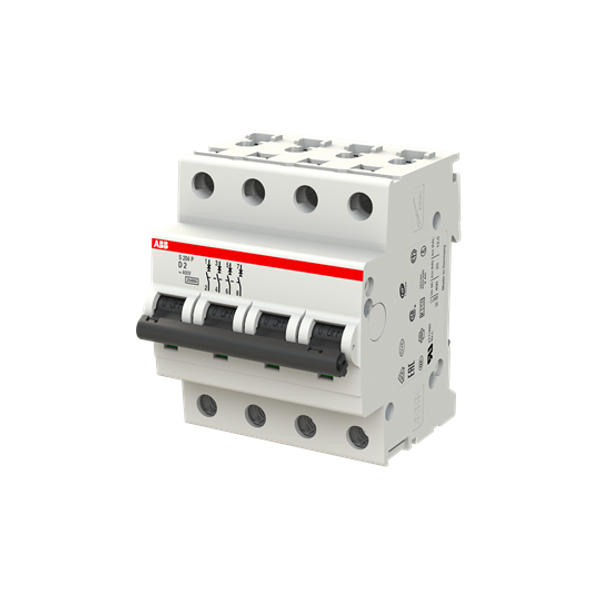 S204P-D2 Miniature Circuit Breaker - 4P - D - 2 A image 5