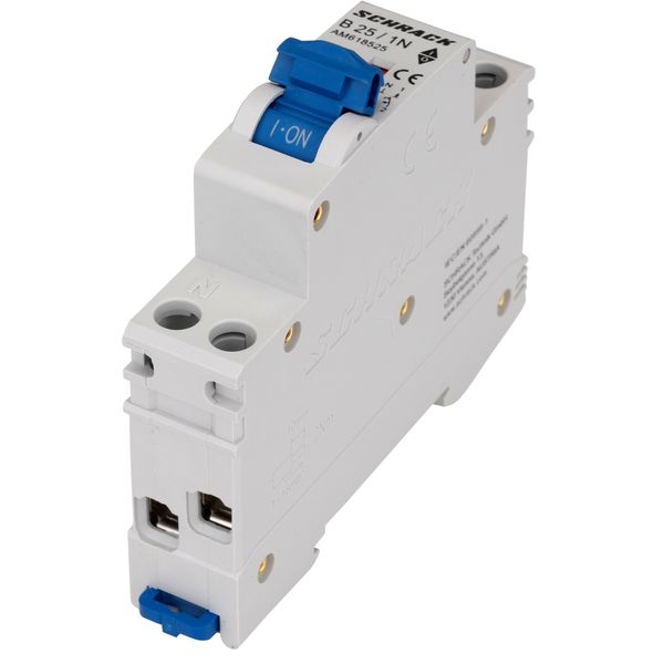 Miniature Circuit Breaker (MCB) AMPARO 6kA, B 25A, 1+N, 1MW image 6