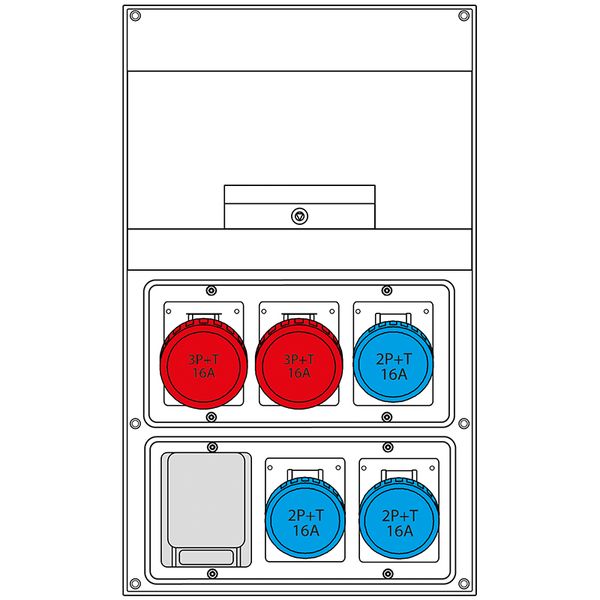 DISTRIBUTION ASSEMBLY (ACS) IP66 32A image 2