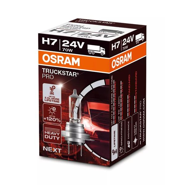 64215TSP 70W 24V PX26D HCB2BOX OSRAM image 1