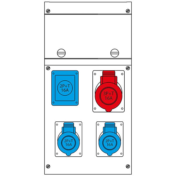 SURF.MOUNT.DISTRIBUTION ASSEMBLY BLOCK4 image 3