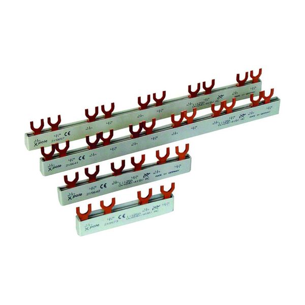 EV busbars 3Ph., 6.5HP, for auxiliary contact unit image 3