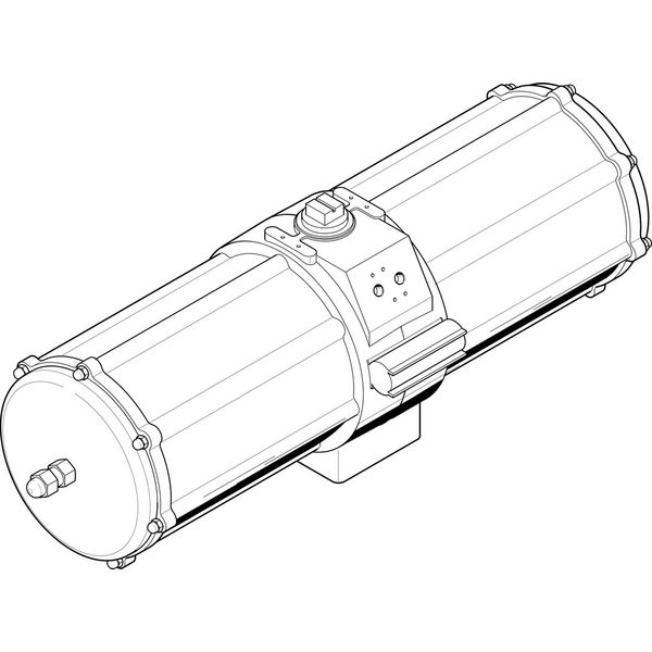 DAPS-2880-090-RS4-F16 Quarter turn actuator image 1